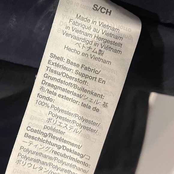 J.Crew women's blue rain coat size S - Picture 5 of 7